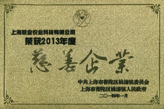 2013年度慈善企業(yè)